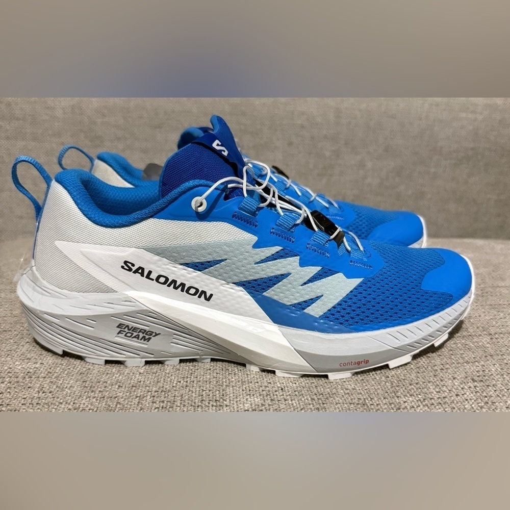 Salomon Energy Foam Sneakers in Blue and White